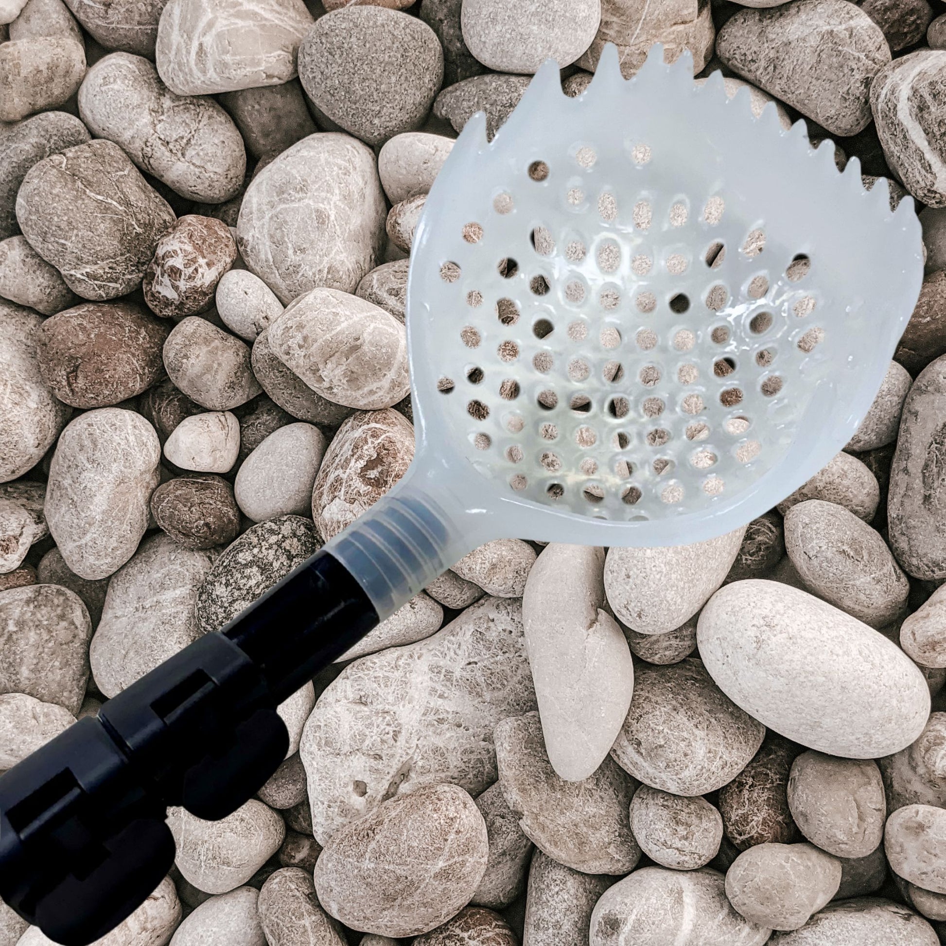 clear geo scoop rock scoop for rock hunting