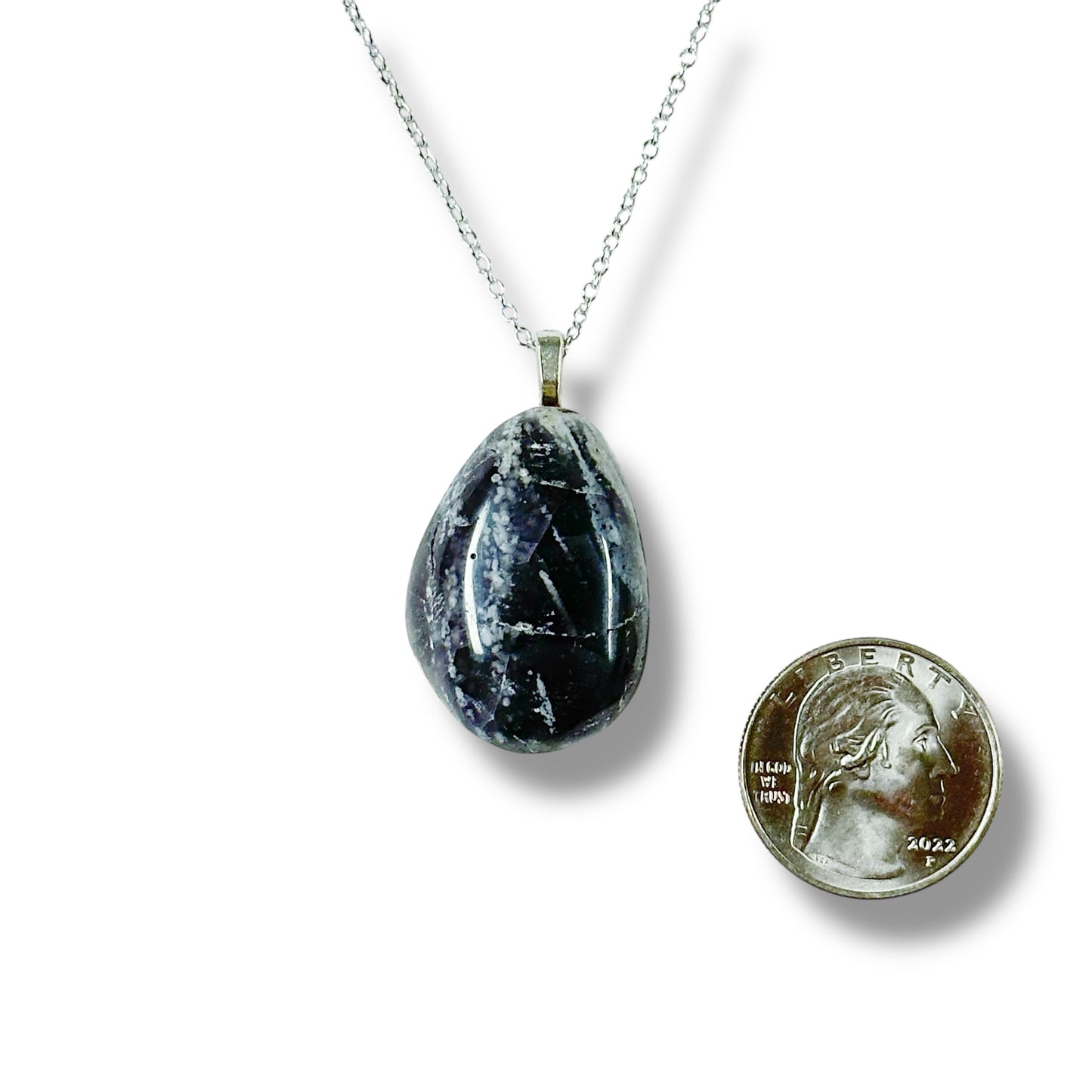 Leland Blue Necklaces on silver chain