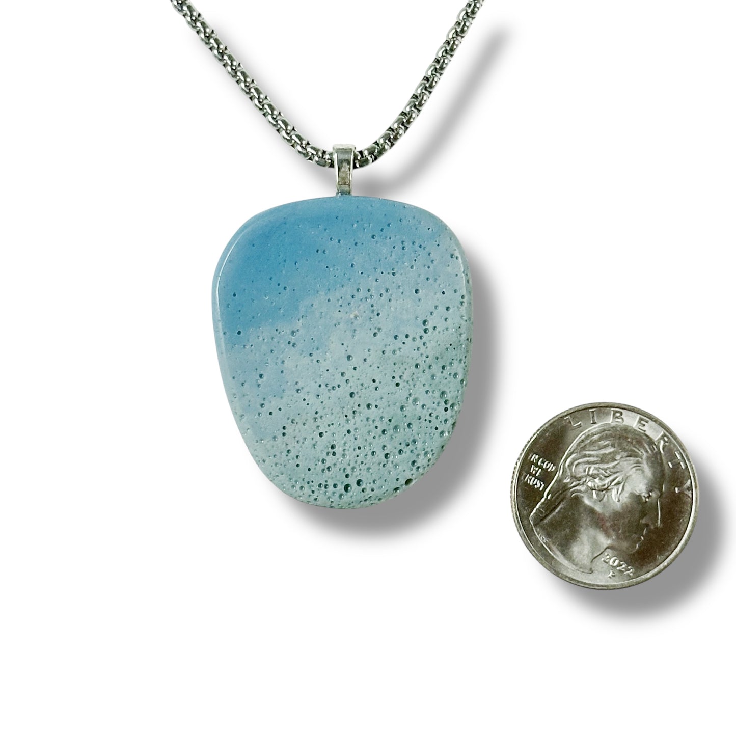 Leland Blue Necklaces on silver chain