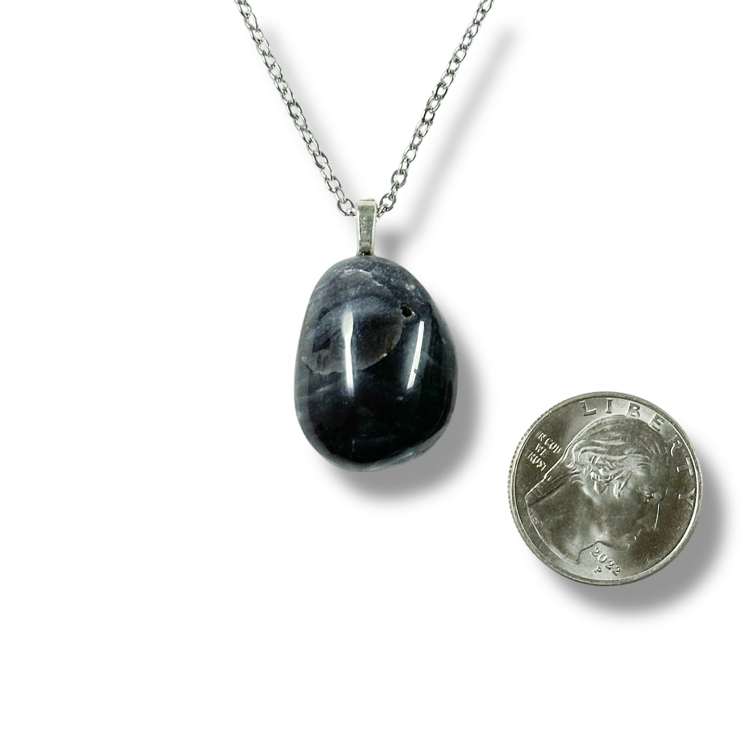 Leland Blue Necklaces on silver chain