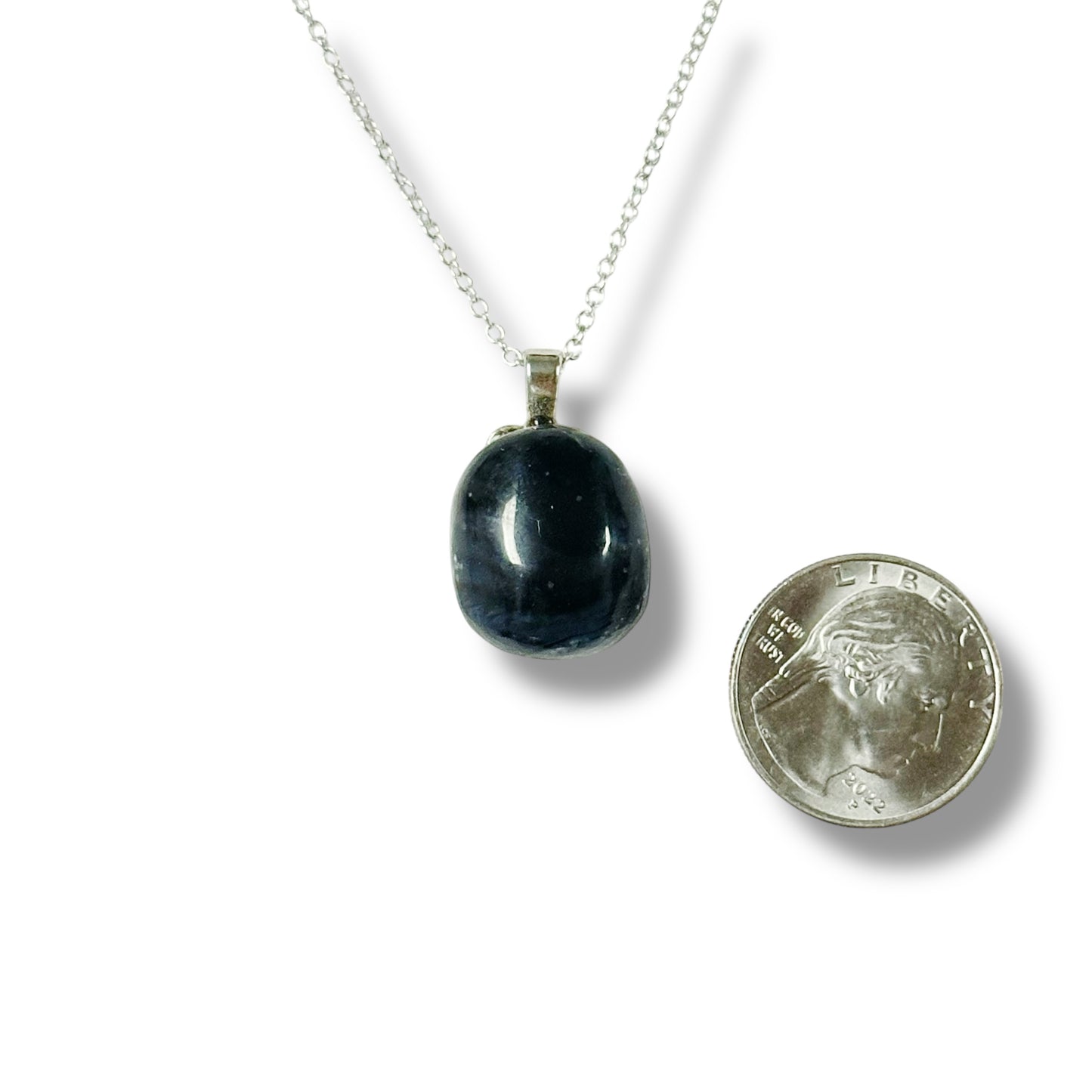 Leland Blue Necklaces on silver chain