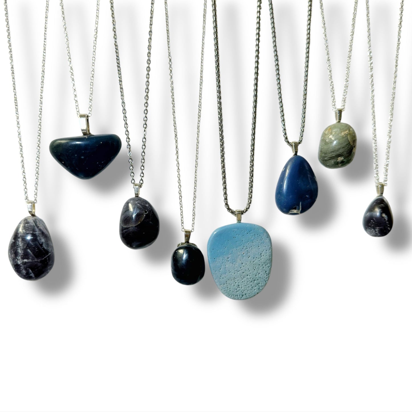 Leland Blue Necklaces on silver chain