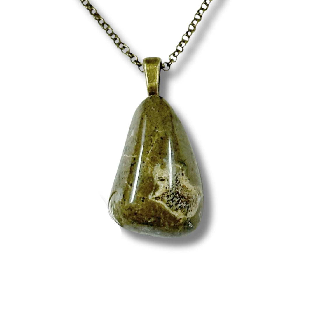 Neolite Necklace on bronze chain