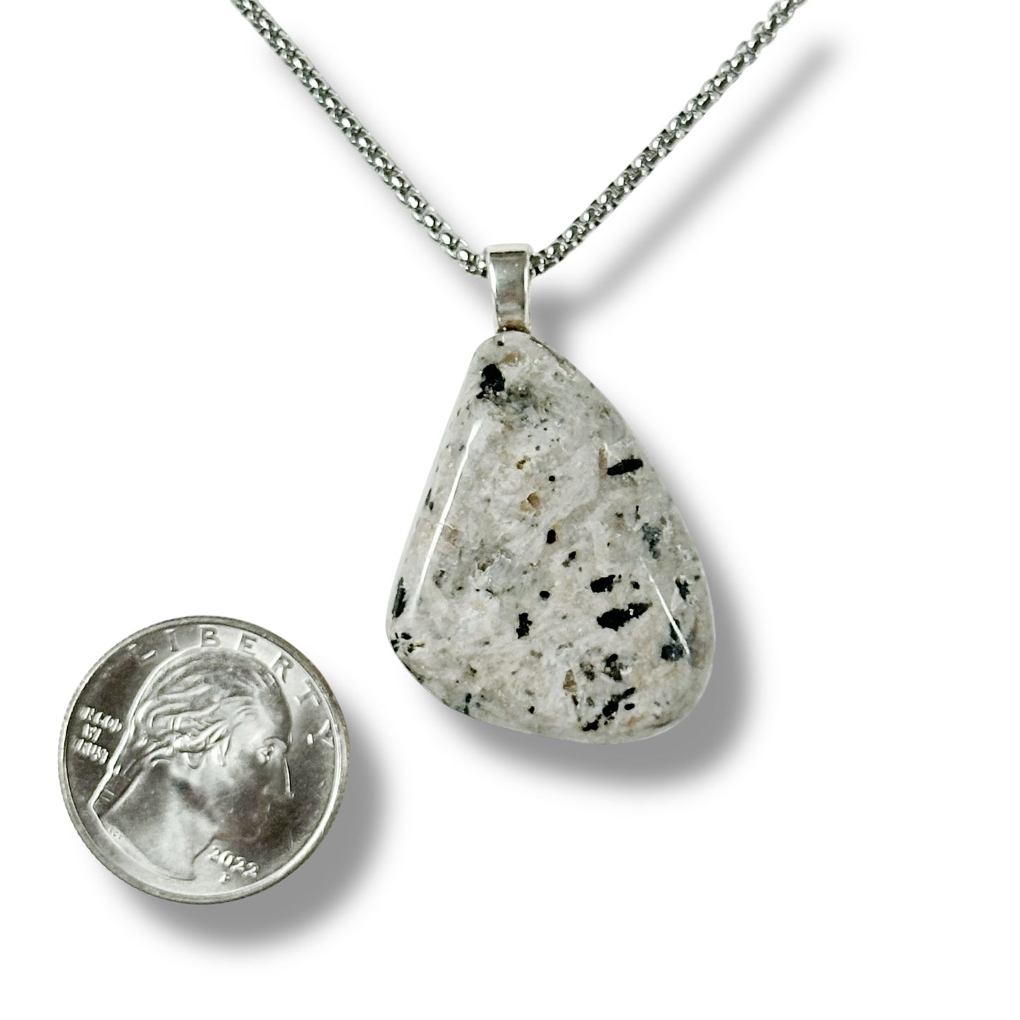 Neolite Necklace on silver chain