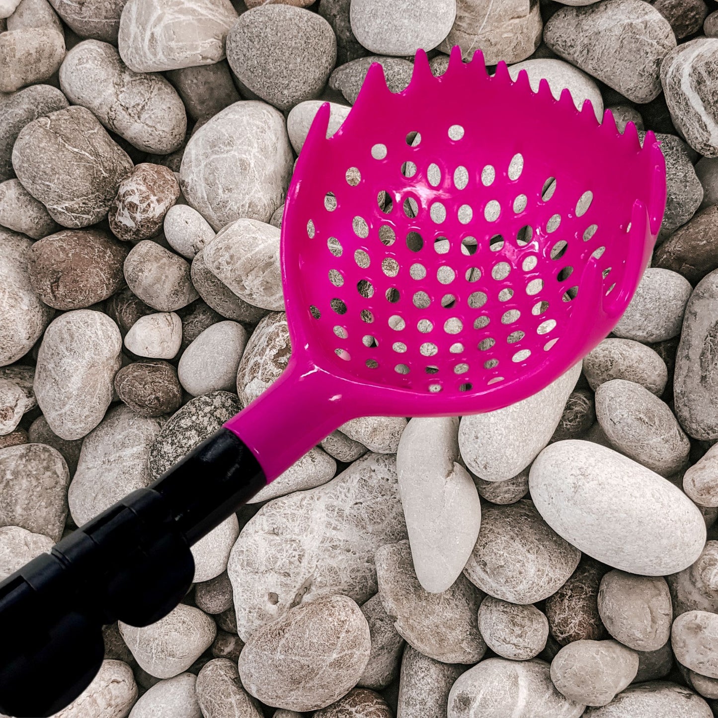 pink geo scoop rock scoop for rock hunting