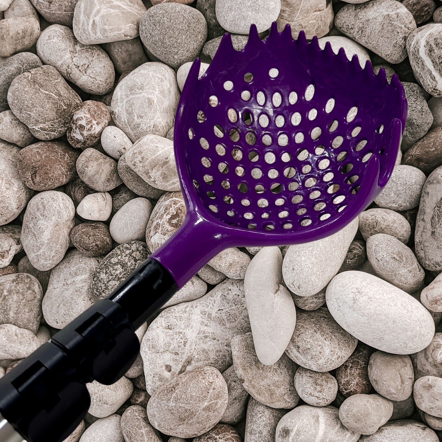 purple geo scoop rock scoop for rock hunting
