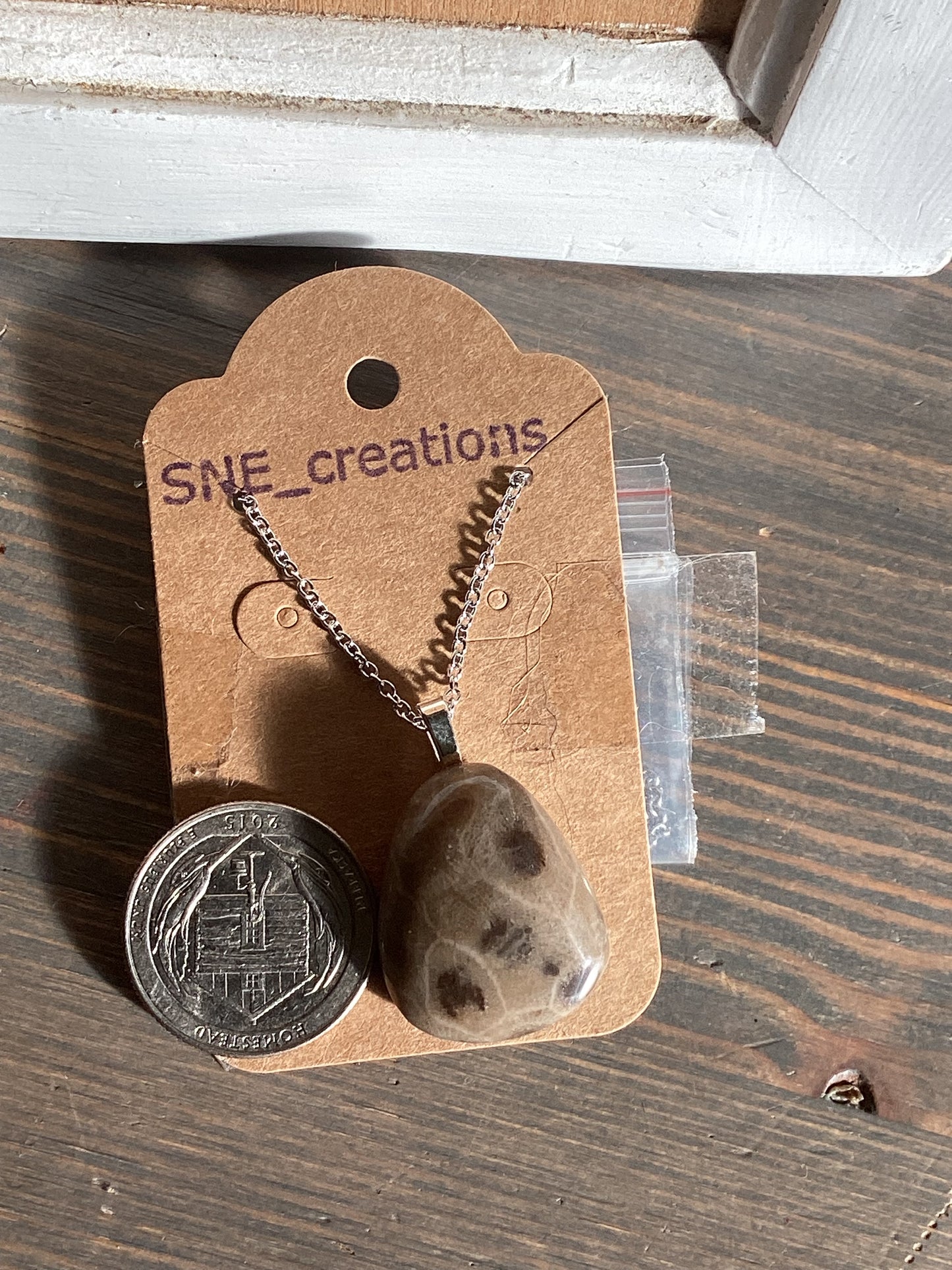 Petoskey Stone Necklace #102