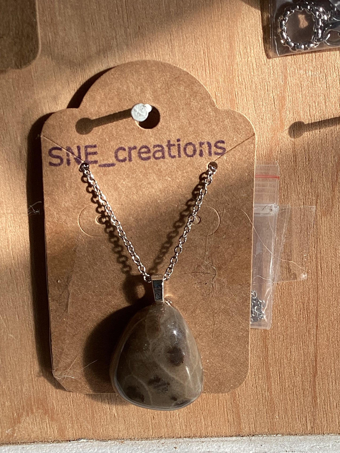 Petoskey Stone Necklace #102