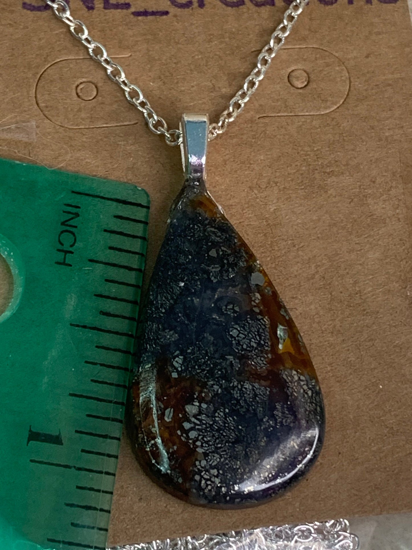 Indonesian Marcasite in Agate Necklace