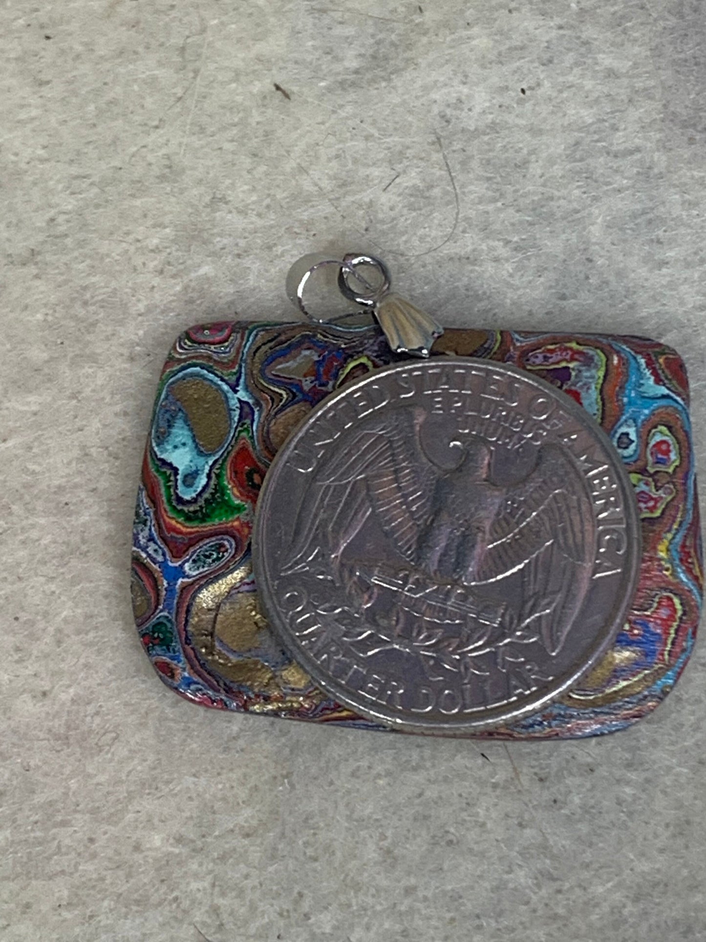 Cadillac Ranch pendant