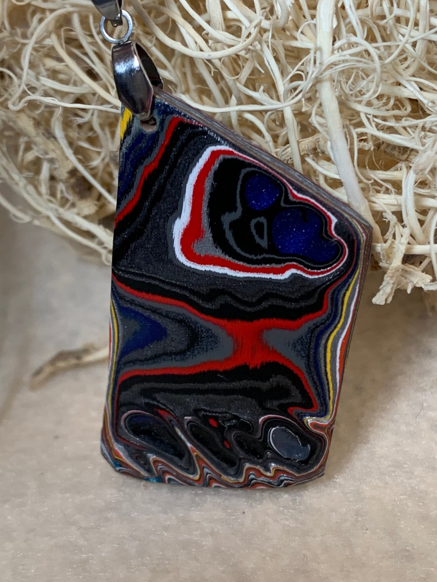 Toledo Jeep Wrangler Fordite pendant