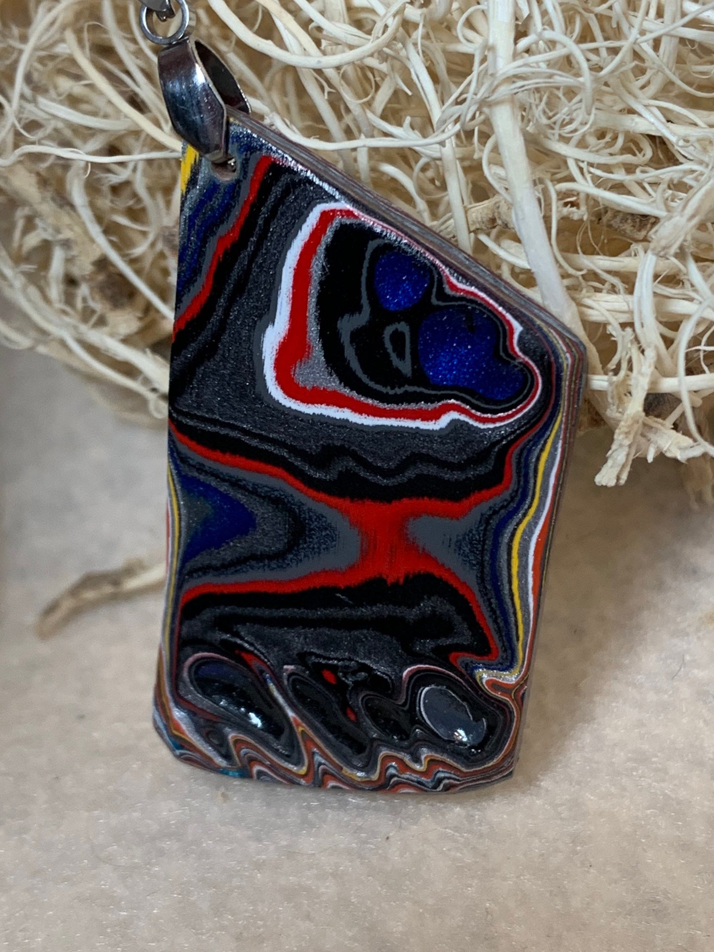 Toledo Jeep Wrangler Fordite pendant