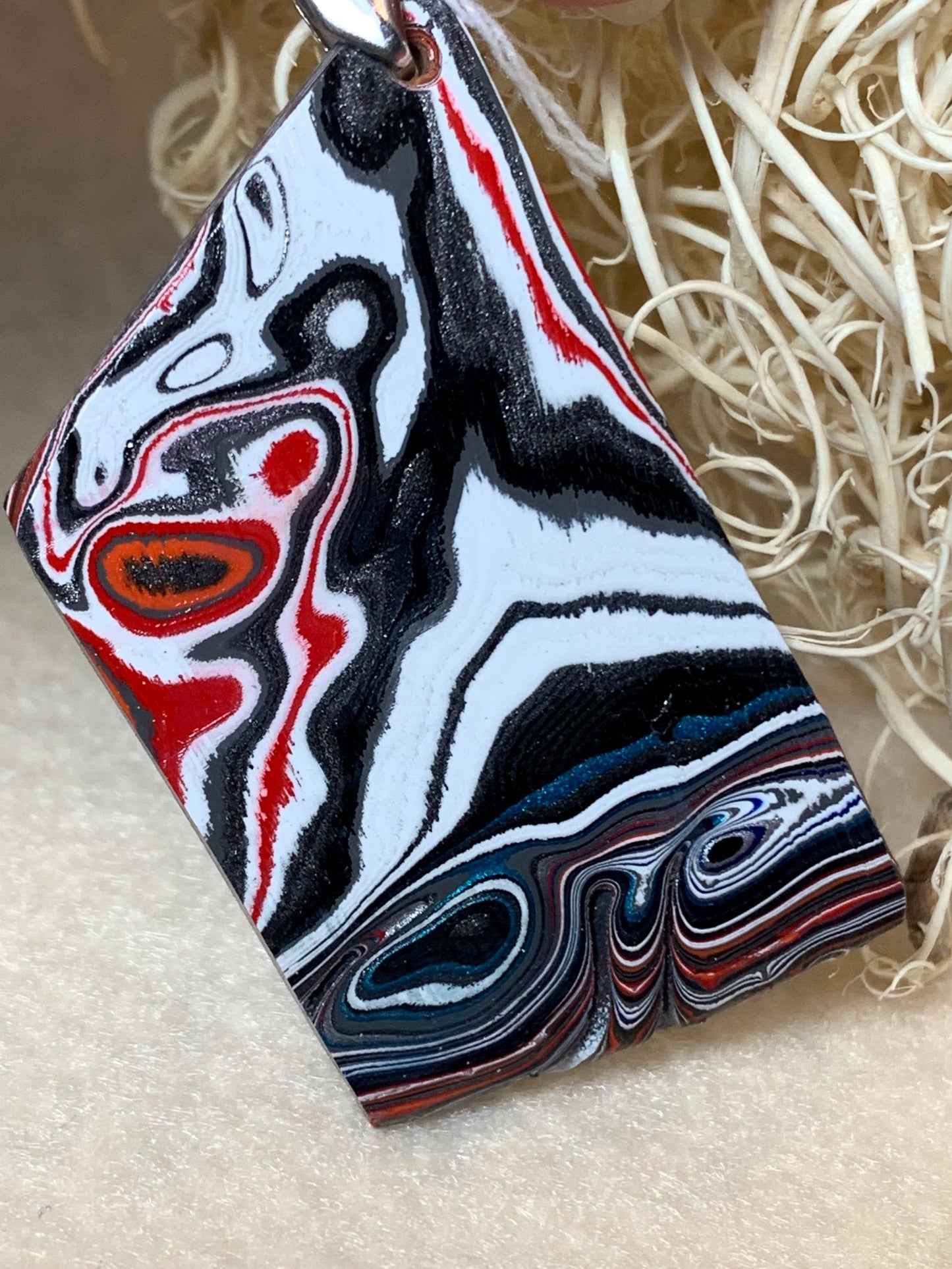 Toledo Jeep Wrangler Fordite pendant