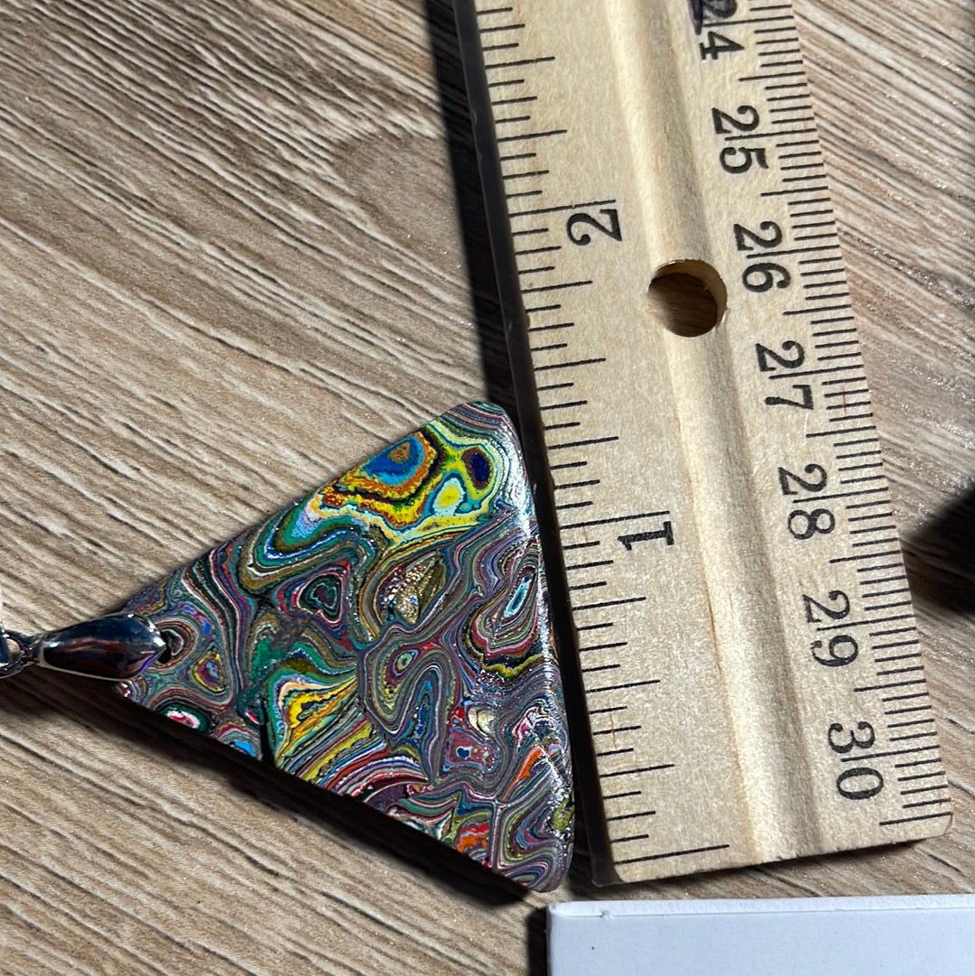 CR8 Cadillac Ranch Reversible pendant