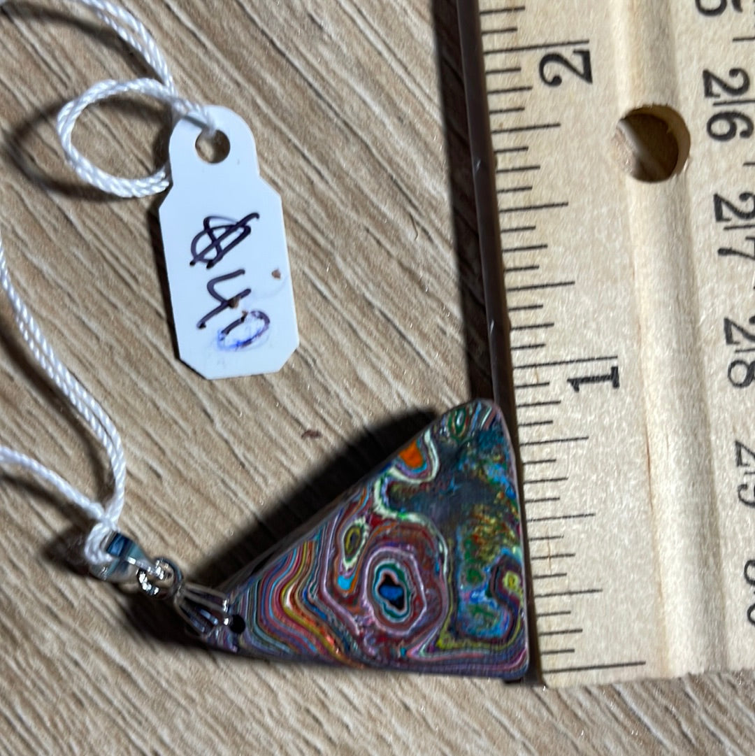 CR4 Cadillac Ranch Reversible pendant